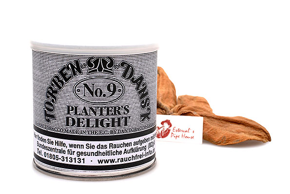 Torben Dansk No. 9 Planters Delight Pipe tobacco 50g Tin